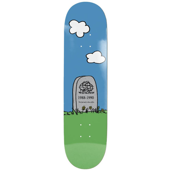 World Industries Skateboarding is Dead EX7 Popsicle Blue / Green Skateboard Deck - 8.5