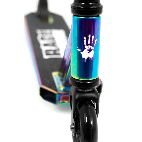 Rage One 110mm Neochrome Stunt Scooter - Full Size