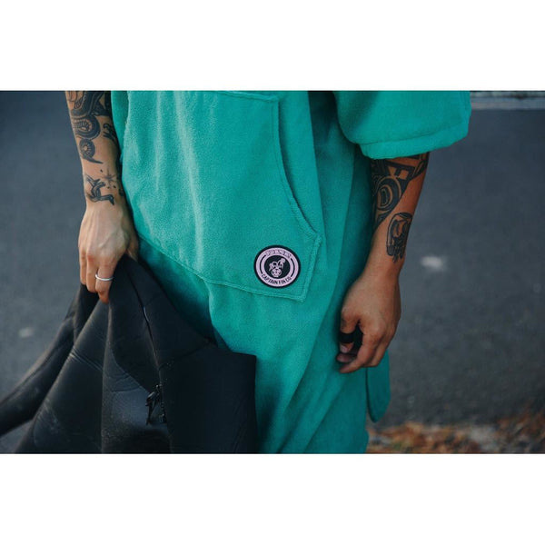 Captain Fin Co - Changing Robe - CF x Poler - Green Apparel