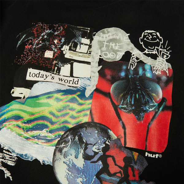 HUF Gimme The Loot Po Hoodie (Black)