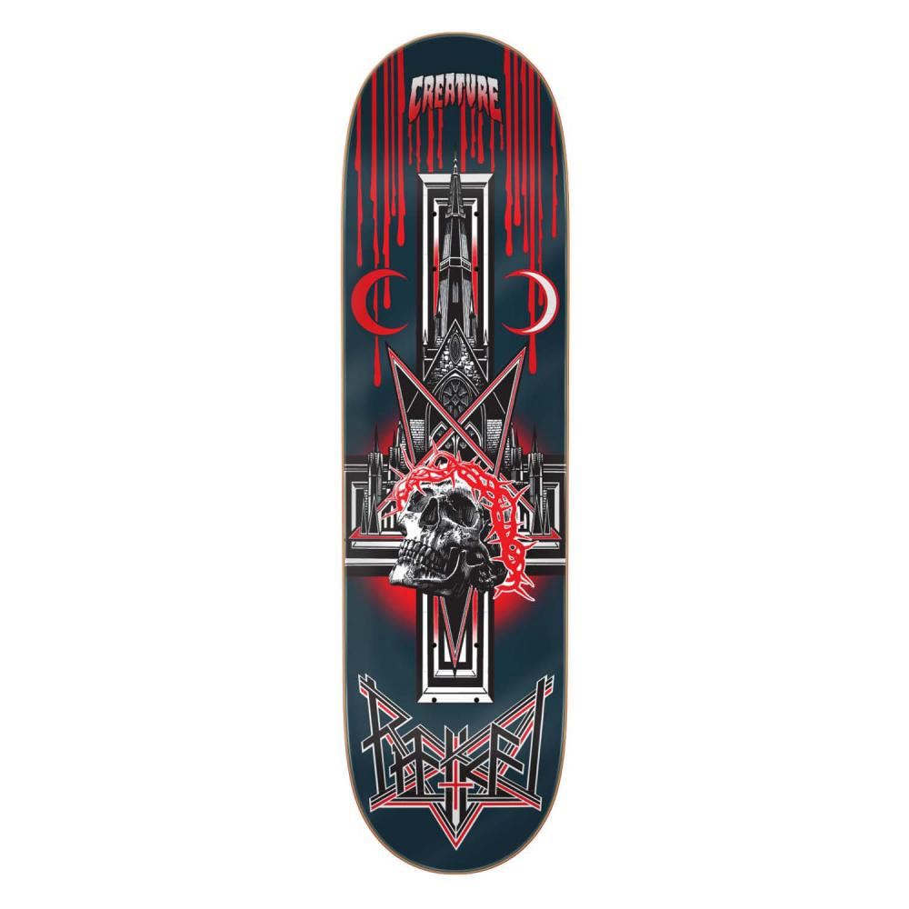 Creature s Baekkel Metal Xx Pro Skateboard Deck - 8.51" - Skatewarehouse.co.uk