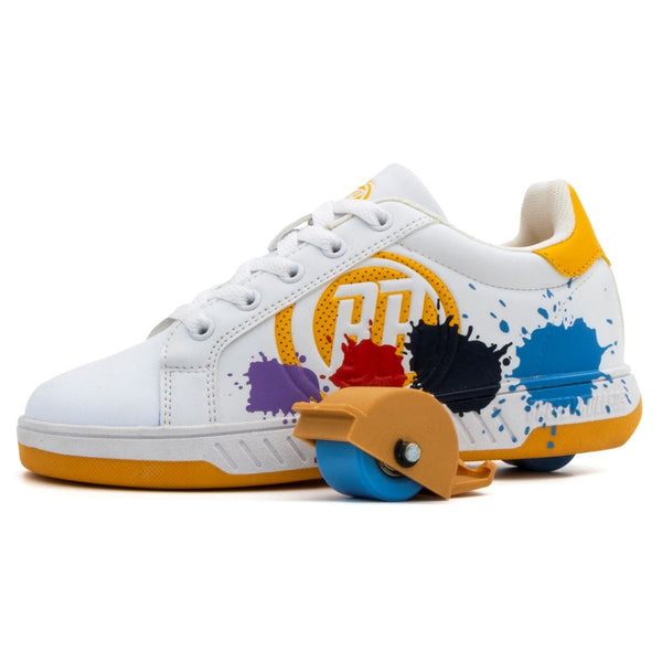 Breezy Rollers Splash - White / Yellow