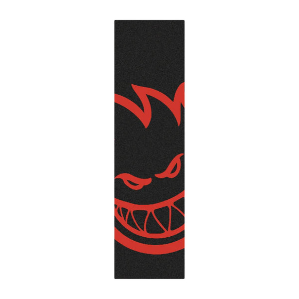 Spitfire Bighead Black / Red Grip Skateboard Grip Tape - 1 Sheet