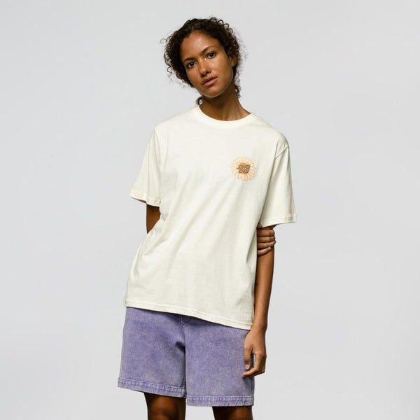 Santa Cruz Womens T-Shirt Funky Bundle - Off White - Skatewarehouse.co.uk
