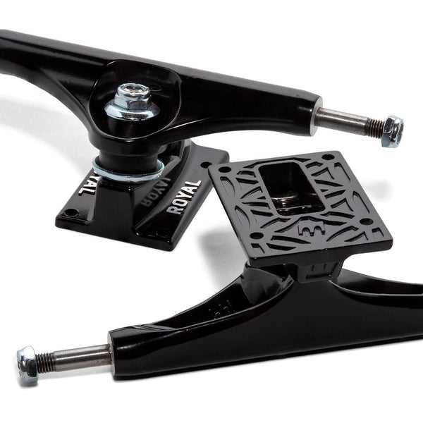 Royal FC Standard Black Skateboard Trucks - 144 (5.5