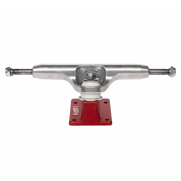 Lurpiv 3 Hollow - Polished / Red Skateboard Trucks - 155mm (Pair)