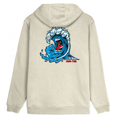 Santa Cruz Hood Screaming Wave - Light Grey - Skatewarehouse.co.uk