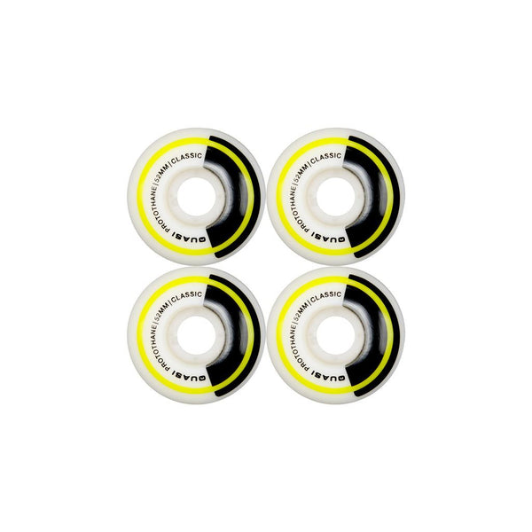 Quasi P-Class Classic Shape (Yellow) Skateboard Wheels - 52mm