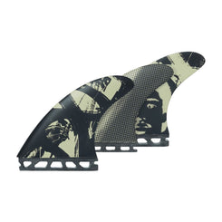 Captain Fin Co - Mikey February Tri - Medium - Black (Futures) - M