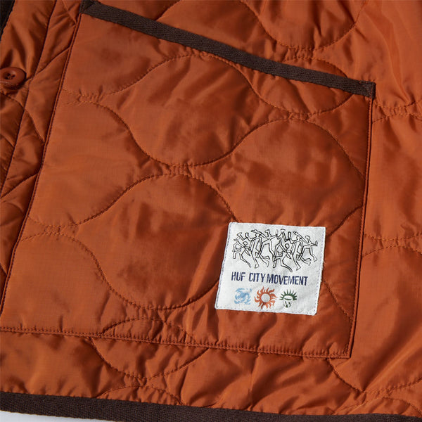 HUF Movement Liner Jacket (Russet) - M