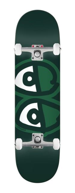 Krooked Eyes - Easy Rider (Green) x Venom Custom Complete Skateboard - 8.25"