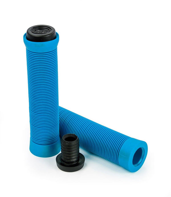 Slamm Scooter Pro Bar Grips - Blue - Skatewarehouse.co.uk