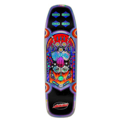 Santa Cruz Delfino Pinball Shaped Skateboard Deck - 9.14" - Skatewarehouse.co.uk