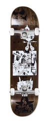Polar Skate Co Oski - I Think You Perfect - Brown x Venom Custom Complete Skateboard - 8.25"