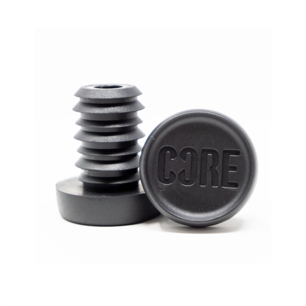 CORE Bar Ends Standard Size - Black - Skatewarehouse.co.uk