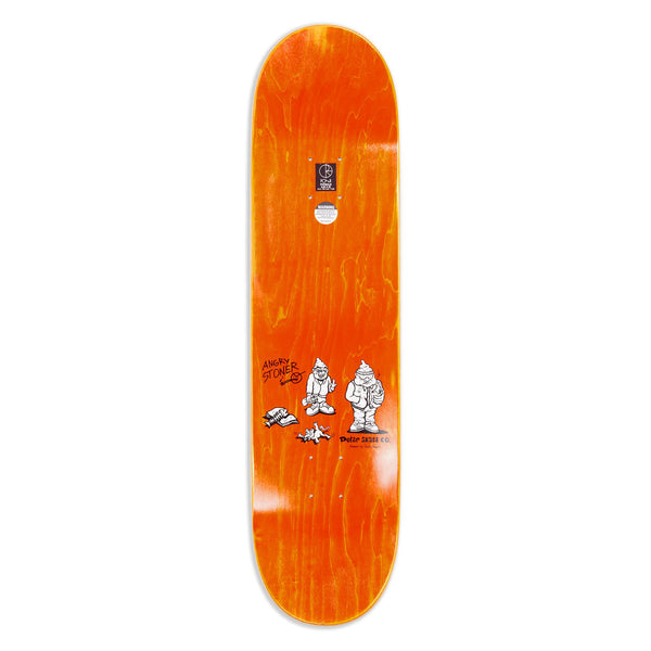 Polar Skate Co Team - Up Yours! - Grey Skateboard Deck - 8.5