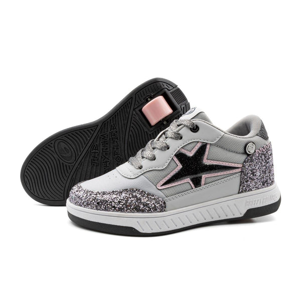 Breezy Rollers Star - Silver / Grey