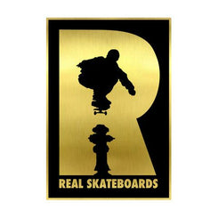 Real R Logo Foil Stickers