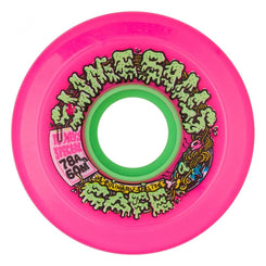 Slime Balls Skateboard Wheels OG Slime 78a - Cafe Pink - Skatewarehouse.co.uk