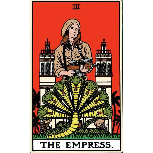 StrangeLove Monica Torres 'Tarot' x (WB: ) Sean Cliver Skateboard Deck - 8.125