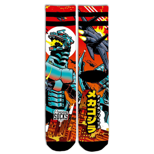 American Socks Mechagodzilla - Mid High Socks