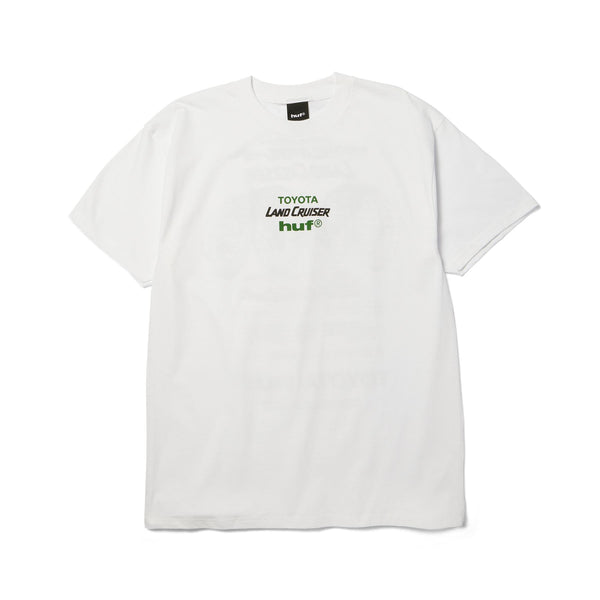 HUF Land Cruiser Global SS Tee (White) - M