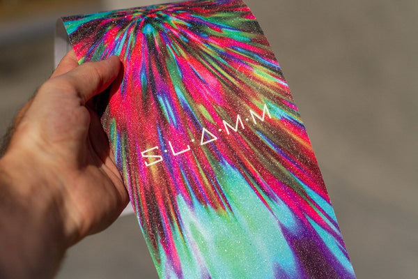 Slamm Skateboard Grip Tape - Strobe
