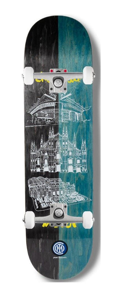 Chocolate Inter Milan Jesus Fernandez x Venom Custom Complete Skateboard - 8.25"