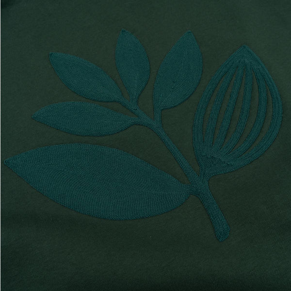 Magenta Patch Zipped Hoodie Green - Skatewarehouse.co.uk