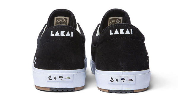 Lakai Wilkins VLK Skate Shoes - Black - Skatewarehouse.co.uk
