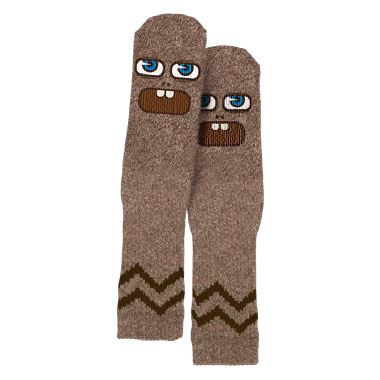 Toy Machine Betard Fooser Sock Heather Brown
