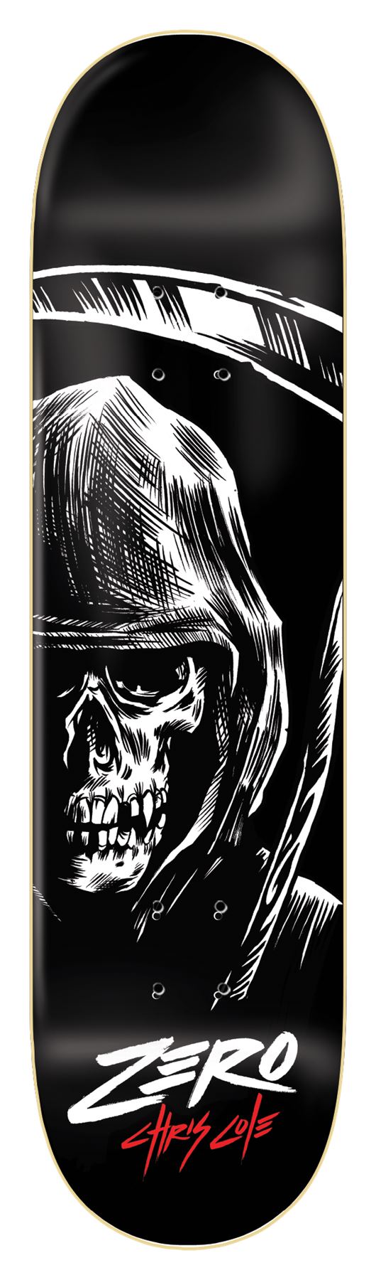 Zero Skateboard Reaper Cole Skateboard Deck - 8.5