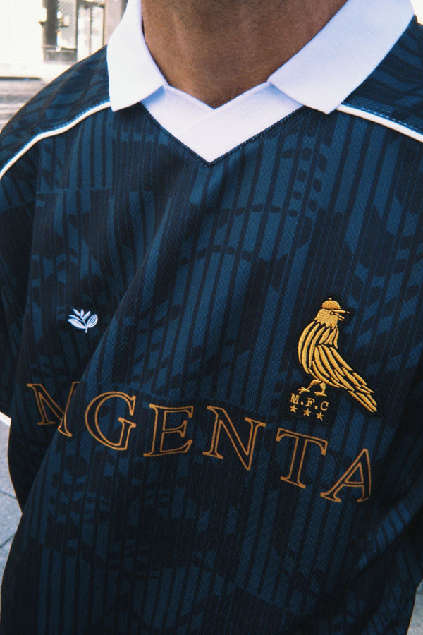 Magenta Tati FC Jersey Black