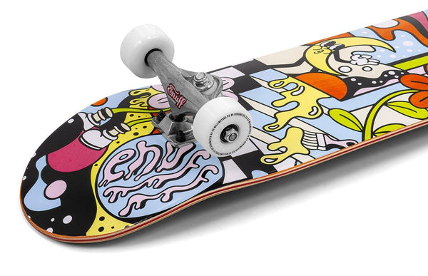 Enuff Meltworld SkateboardDazed Complete Skateboard - 7.75