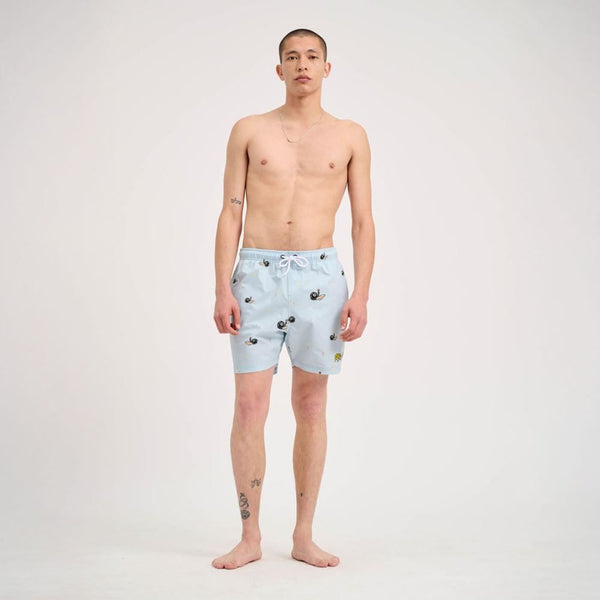 Santa Cruz Swim Shorts Winkowski Surf Swim Short - Fresh Blue - Skatewarehouse.co.uk