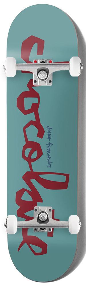 Chocolate OG Chunk W41 Jesus Fernandez x Venom Custom Complete Skateboard - 8.25