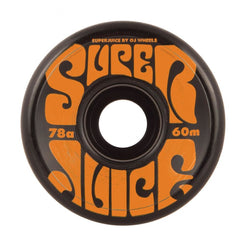 OJ Soft Skateboard Wheels Super Juice 78a - Black - Skatewarehouse.co.uk