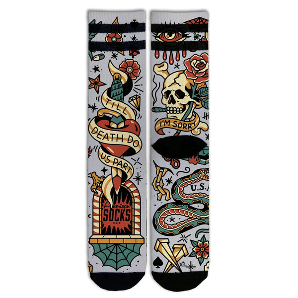 American Socks Till Death Do Us Part - Mid High Socks