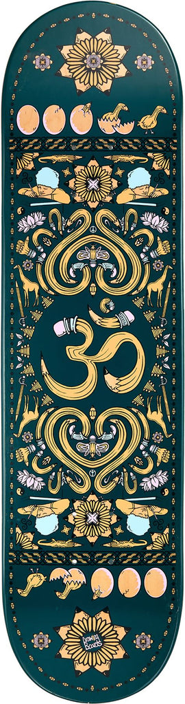 Drawing Boards Positive Patterns Series - OM Skateboard Deck - 8.1"