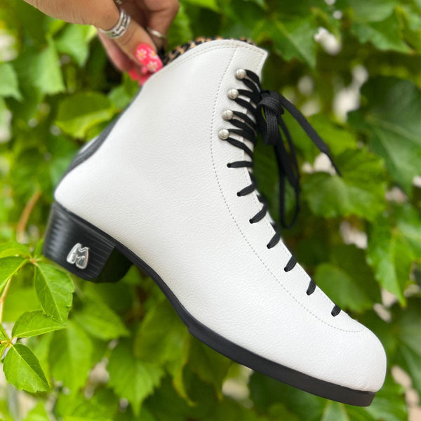 Moxi Jack V2 White Vegan Boots Quad Skate Parts