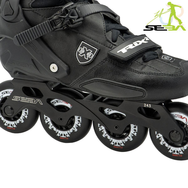Seba TRIX 2 80 In-Line Skates - Black