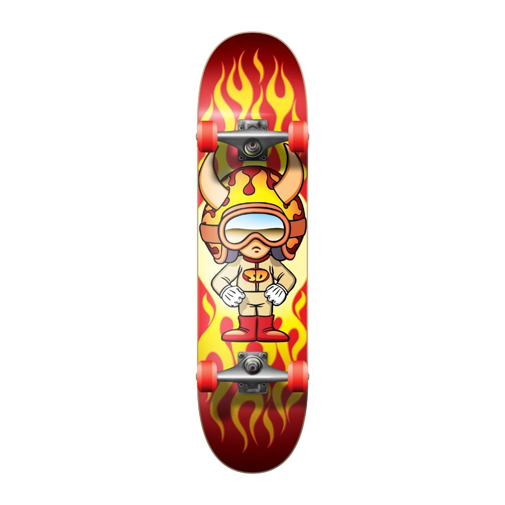 Speed Demons Hot Shot Multi Complete Skateboard - 7.75"