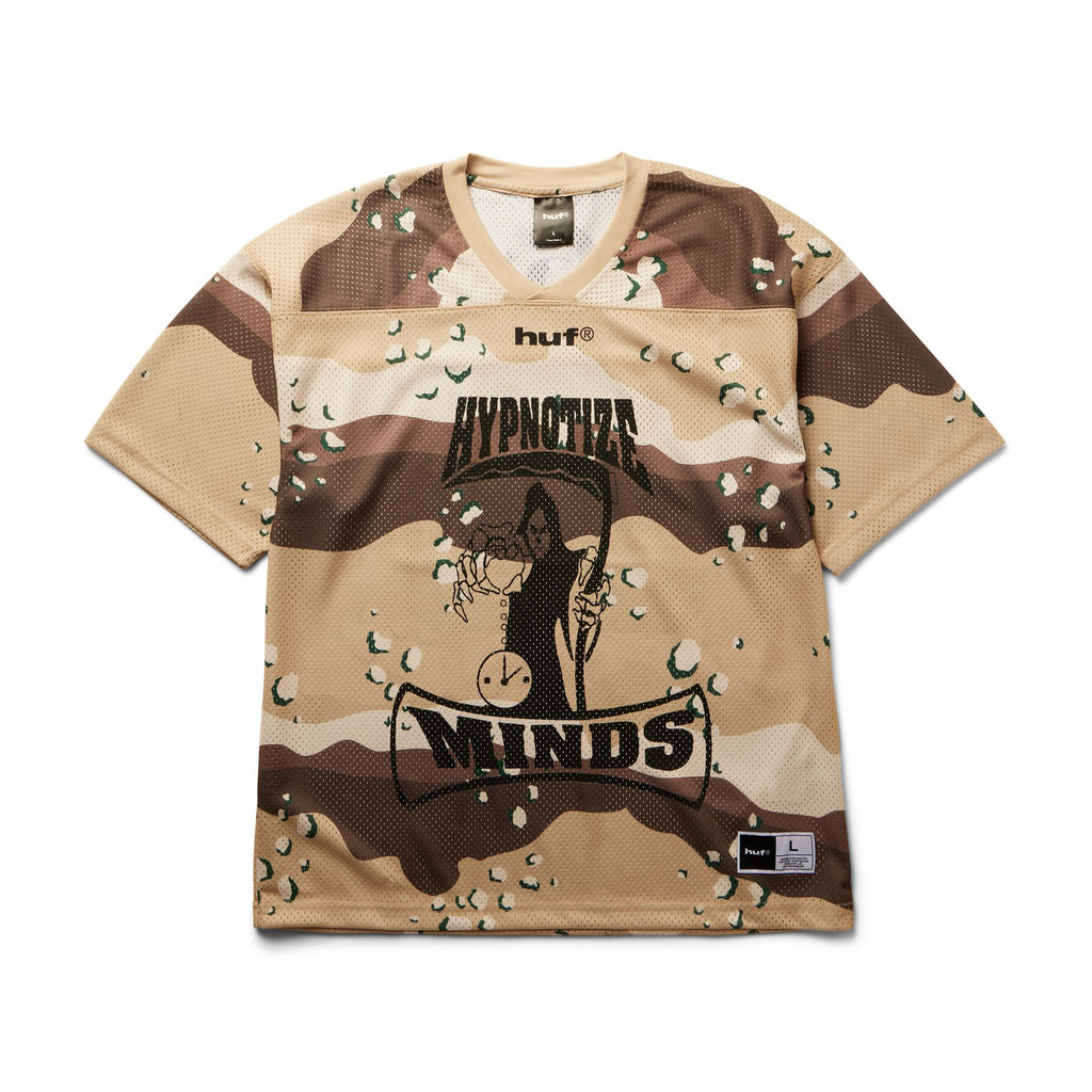 HUF Three 6 Mafia Football Jersey (Camo)