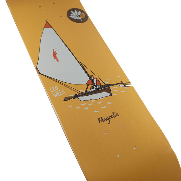 Magenta Leo Valls Nautic Series Skateboard Deck - 8.25