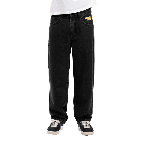 Homeboy Pant X-tra BAGGY Jeans - Washed Black - Skatewarehouse.co.uk