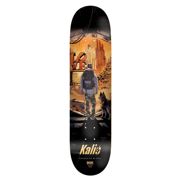 DGK 'Civilization' Josh Kalis Skateboard Deck - 8.06