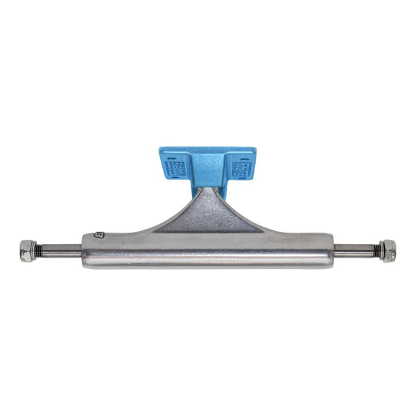 Slappy ST1 Inverted Hollow Lights / Ultra Low Kingpin Polished / Light Blue Skateboard Trucks - 5.75