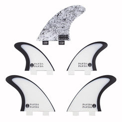 Captain Fin Co - Panda 5 - Medium - Black / White (FCS) - M