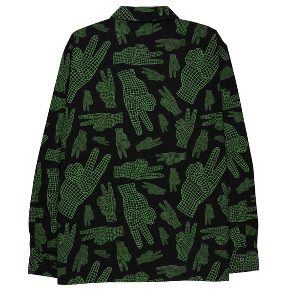 Santa Cruz Shirt El Jefe Shirt - All Over Atomic Peace - Skatewarehouse.co.uk