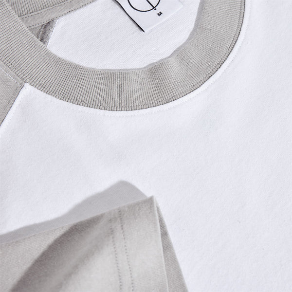 Polar Skate Co Doe Tee (Silver / White) - S